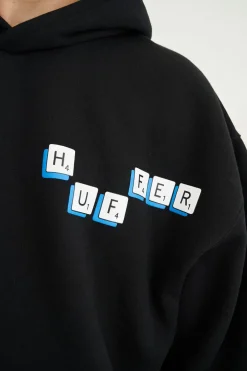 SATURDAY HOOD/LEADERBOARD BLACK