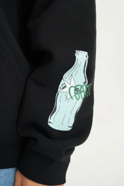 SATURDAY HOOD/LEADERBOARD BLACK