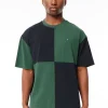 SEGMENT FREE TEE GREEN/BLACK