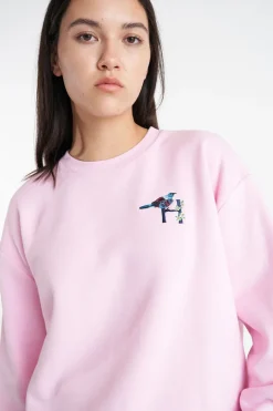 SLOUCH CREW 350/SINGER PALE ROSE
