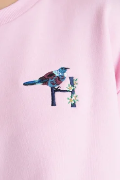 SLOUCH CREW 350/SINGER PALE ROSE