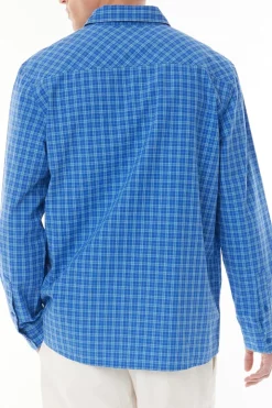 SPRING PLAID LS OG SHIRT BLUE HAZE