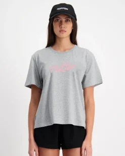 STELLA TEE/CREAM GREY MARLE