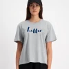 STELLA TEE/LOOSE MOOSE GREY MARLE