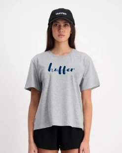 STELLA TEE/LOOSE MOOSE GREY MARLE