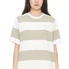 STRIPE RELAX TEE MOONROCK/CHALK