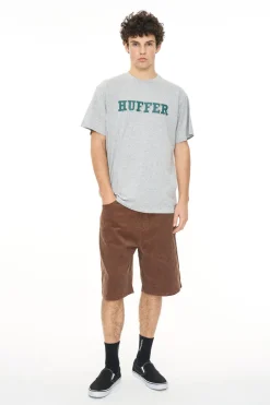 SUP TEE 190/DROP A LINE GREY MARLE