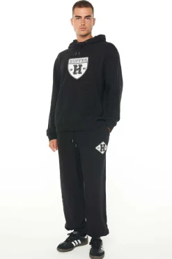 TRUE HOOD 350/ACCOLADE WASHED BLK