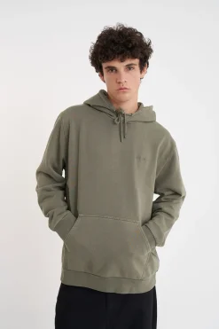 TRUE HOOD 350/FLOCKED KHAKI