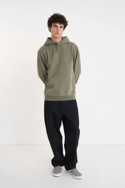 TRUE HOOD 350/FLOCKED KHAKI