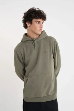TRUE HOOD 350/FLOCKED KHAKI
