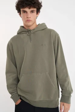 TRUE HOOD 350/FLOCKED KHAKI