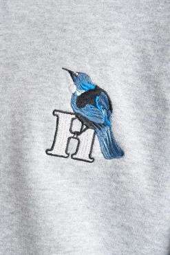 TRUE HOOD/YEAH RIGHT GREY MARLE