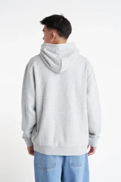 TRUE HOOD/YEAH RIGHT GREY MARLE