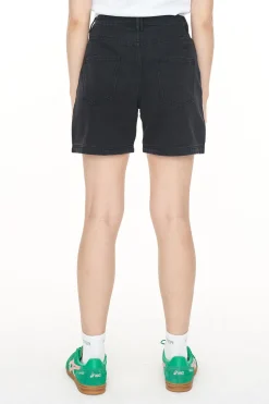 VINTAGE DENIM SHORT BLACK WASH