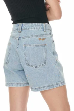 VINTAGE DENIM SHORT LIGHT BLUE