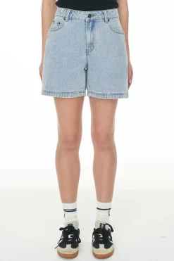 VINTAGE DENIM SHORT LIGHT BLUE