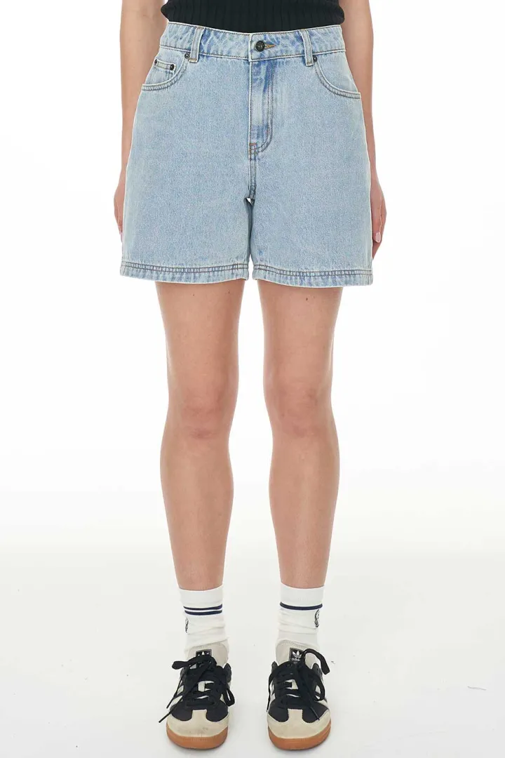 VINTAGE DENIM SHORT LIGHT BLUE