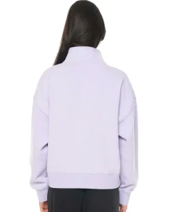 WMNS 1/4 ZIP 350/LOVER THISTLE