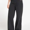 WMNS BAGGY DENIM JEAN BLACK WASH
