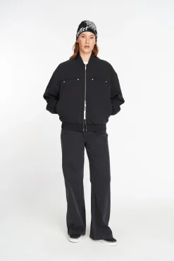 WMNS BAGGY DENIM JEAN BLACK WASH