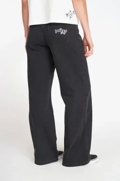 WMNS BAGGY DENIM JEAN BLACK WASH