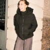 WMNS BLOCK DOWN JKT BLACK