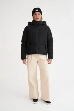 WMNS BLOCK DOWN JKT BLACK