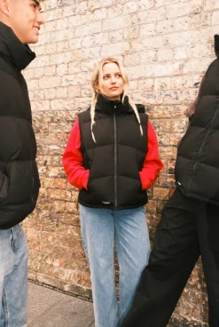 WMNS BLOCK DOWN VEST BLACK