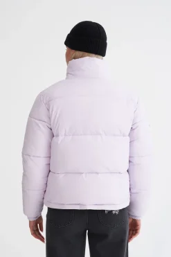WMNS BOX PUFFER JKT ORCHID