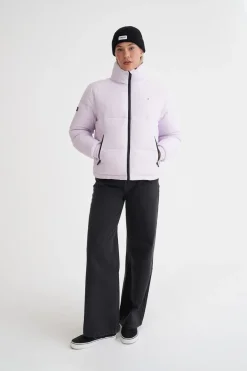 WMNS BOX PUFFER JKT ORCHID