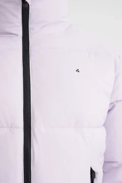 WMNS BOX PUFFER JKT ORCHID