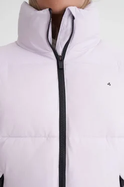 WMNS BOX PUFFER JKT ORCHID