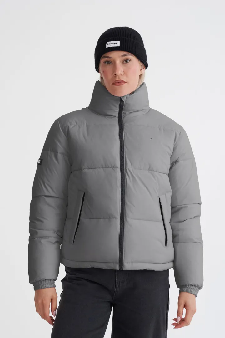 WMNS BOX PUFFER JKT REFLECTIVE
