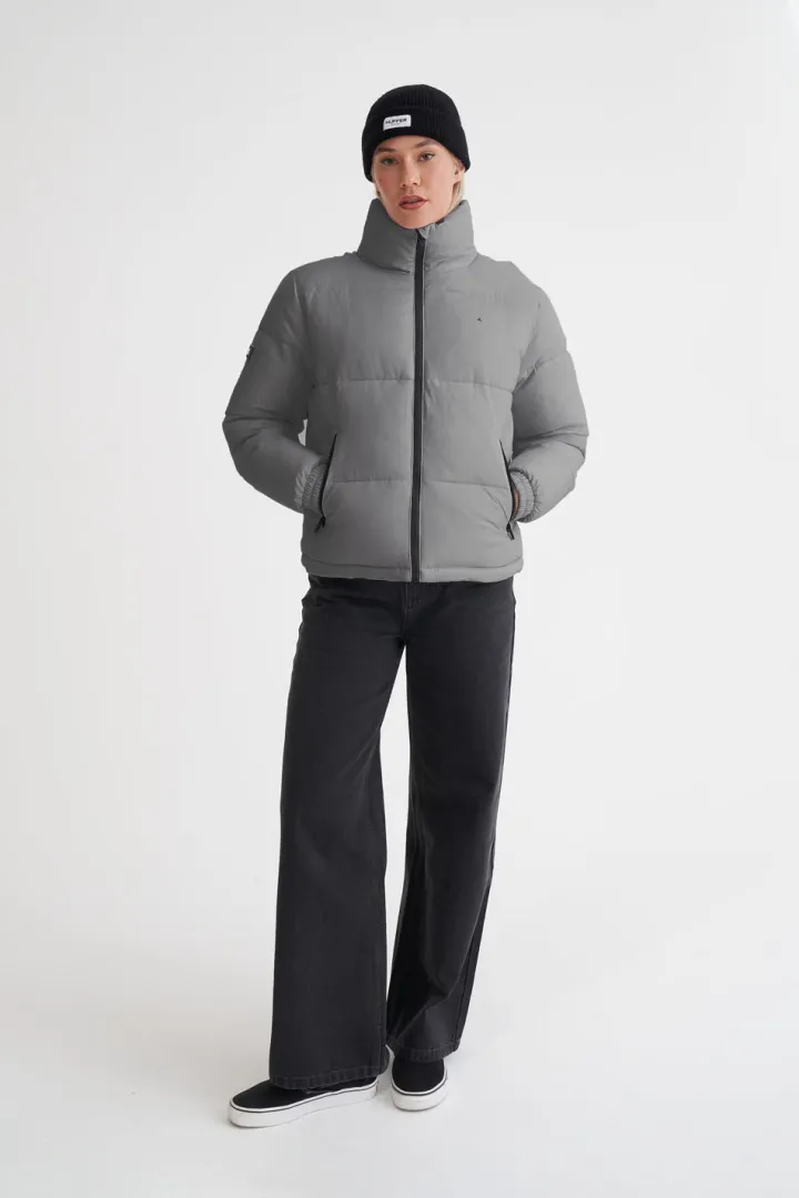 WMNS BOX PUFFER JKT REFLECTIVE