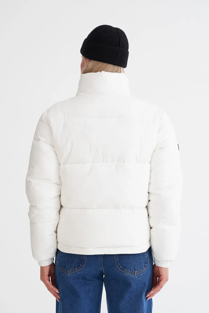 WMNS BOX PUFFER JKT WHITE