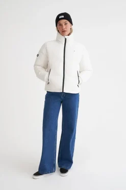 WMNS BOX PUFFER JKT WHITE