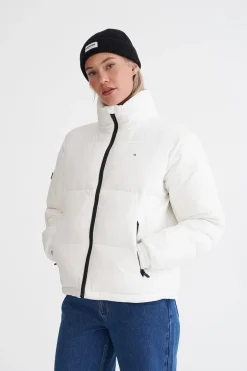 WMNS BOX PUFFER JKT WHITE