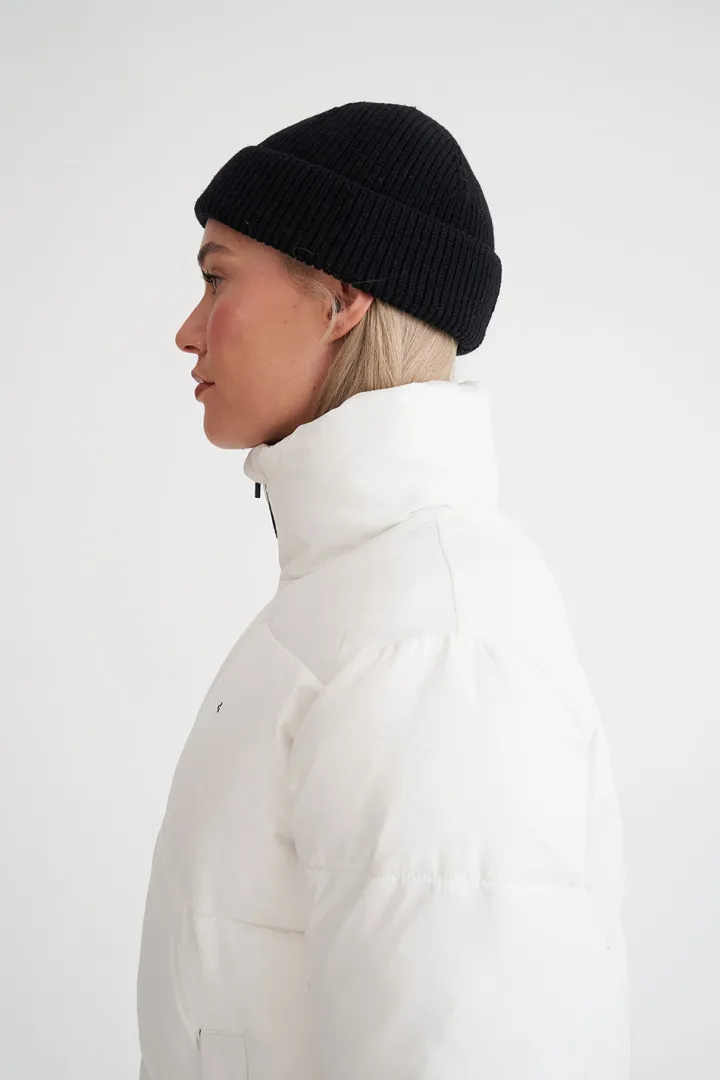 WMNS BOX PUFFER JKT WHITE