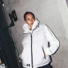 WMNS BOX PUFFER VEST ORCHID