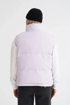 WMNS BOX PUFFER VEST ORCHID