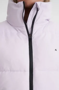 WMNS BOX PUFFER VEST ORCHID
