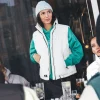 WMNS BOX PUFFER VEST WHITE