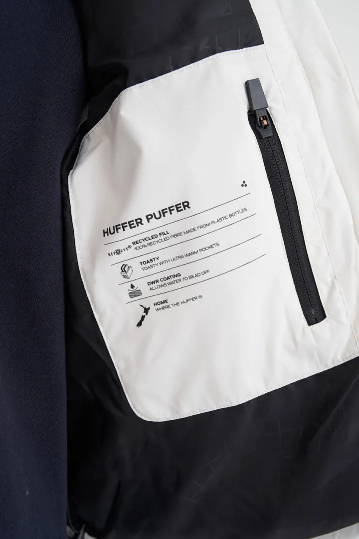 WMNS BOX PUFFER VEST WHITE