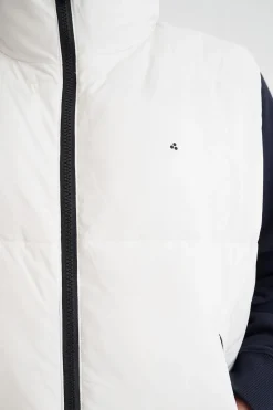 WMNS BOX PUFFER VEST WHITE