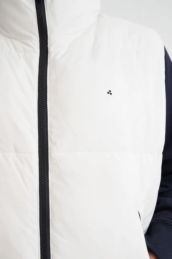WMNS BOX PUFFER VEST WHITE