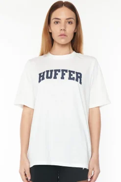 WMNS BOXY COURT TEE /GOAL CHALK