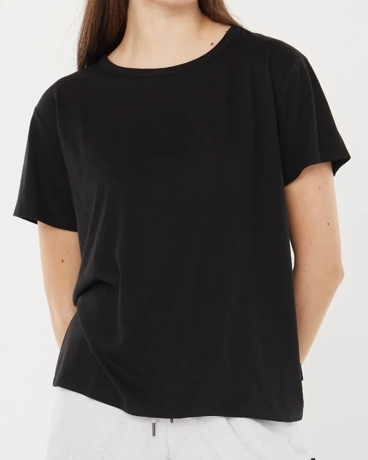 WMNS BOYFRIEND TEE BLACK