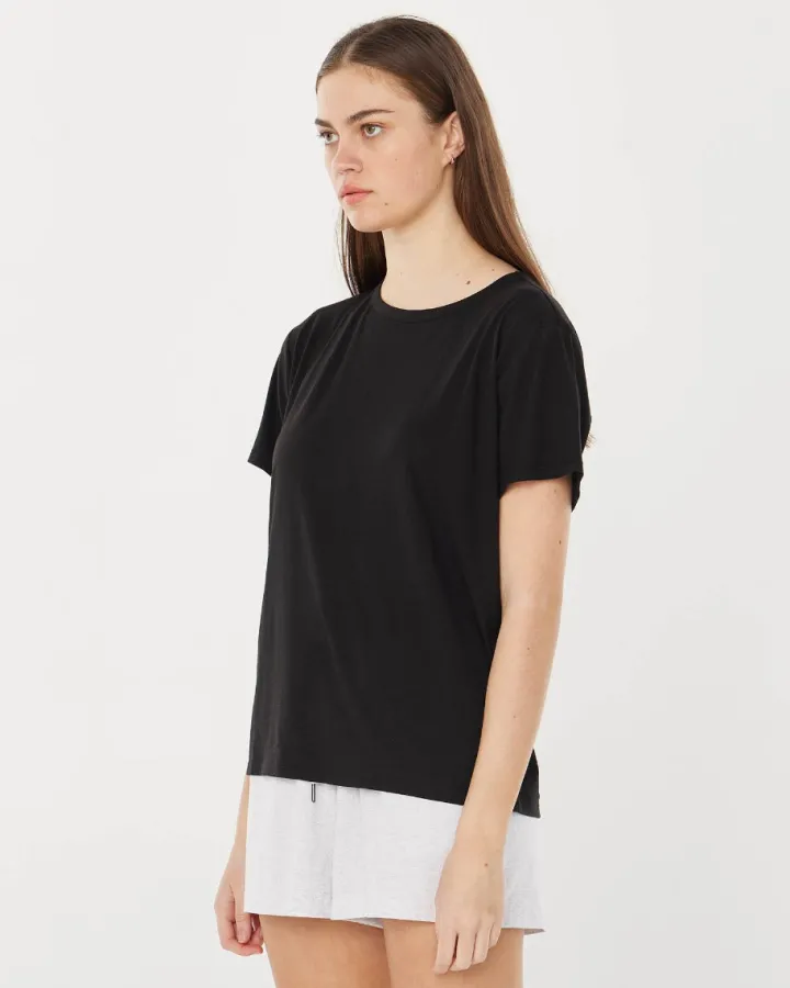 WMNS BOYFRIEND TEE BLACK