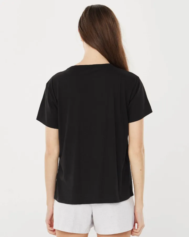 WMNS BOYFRIEND TEE BLACK